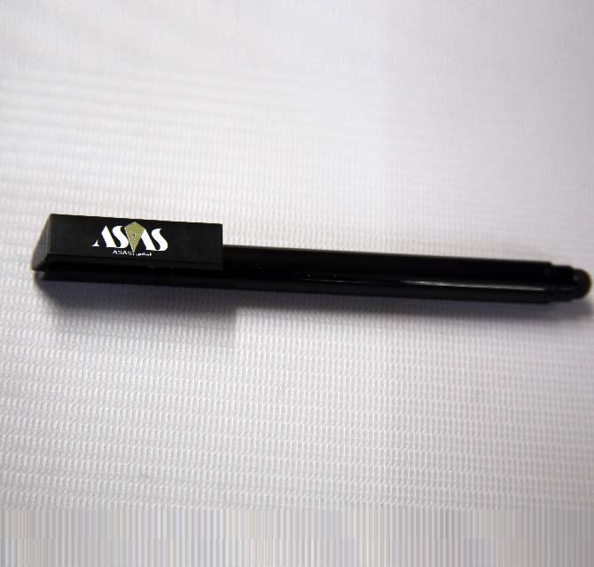 Custom Printed Pens Black Asas
